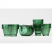Набор из 6-ти стеклянных стаканов Saguaro, зеленый