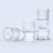 Набор стеклянных бокалов Hestia прозрачный, 4 шт