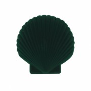 Шкатулка для украшений Shell, зеленая